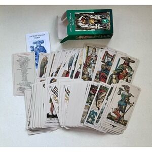 Ancient Italian Tarot Card Deck Cartiera 78 Traditional Arcana Lo Scarabeo Italy